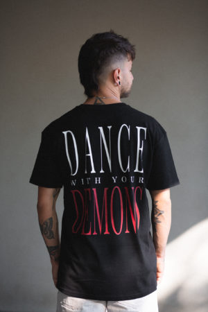 Your Dark Side Matters T-Shirt Ganzkörperbild Backprint